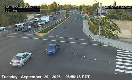 CA-91 - SR-91 : (561) Brookhurst St - East