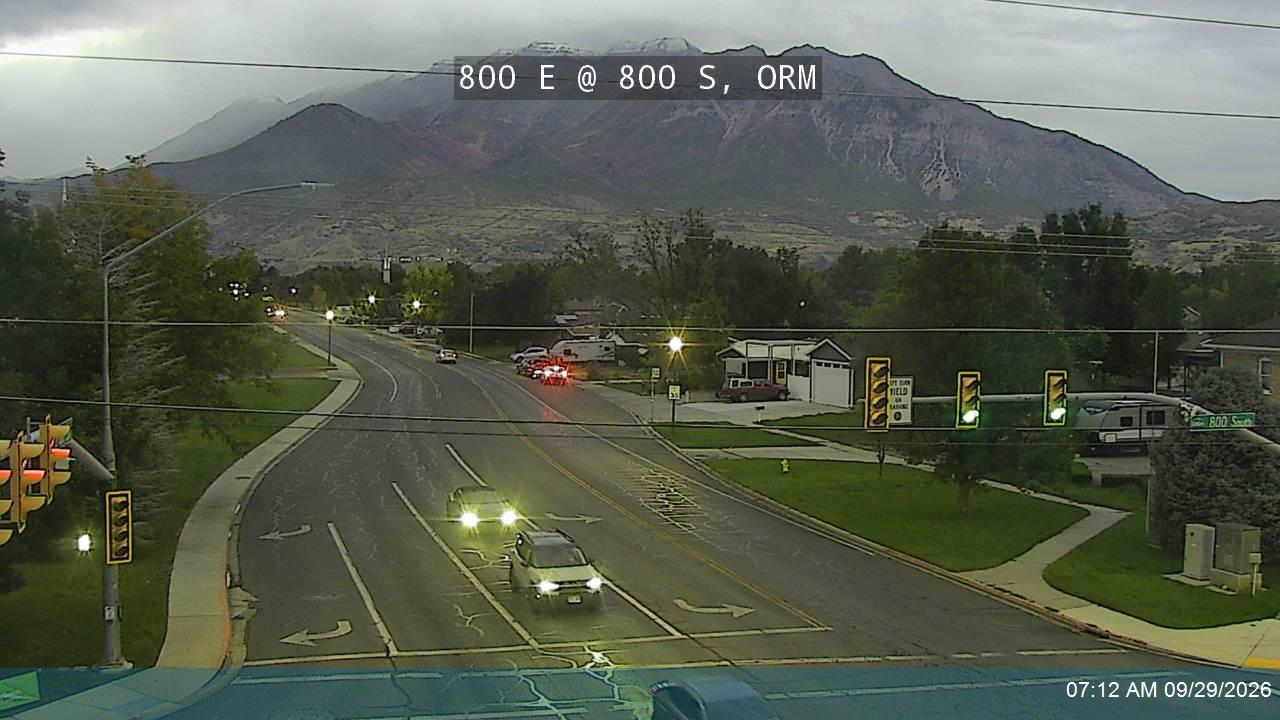 800 E @ 800 S, ORM