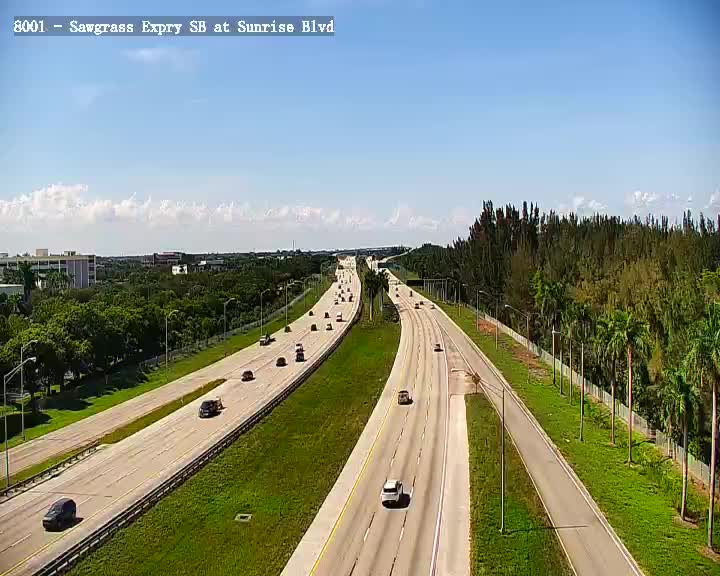 Sawgrass Expy at Sunrise Blvd