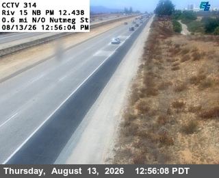 I-15 : (314) 0.6 Miles North of Nutmeg
