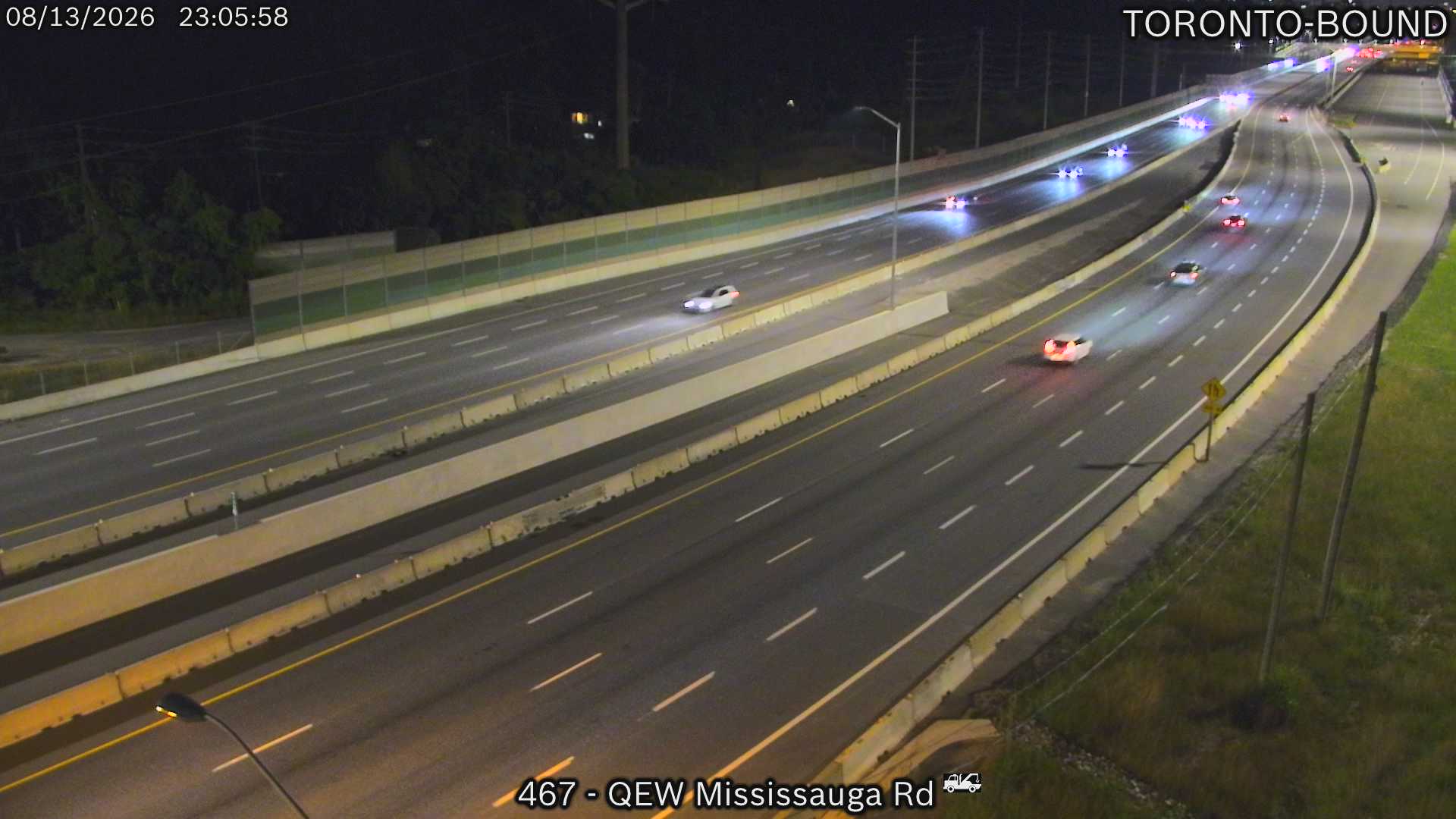 QEW near Mississauga Road (1)