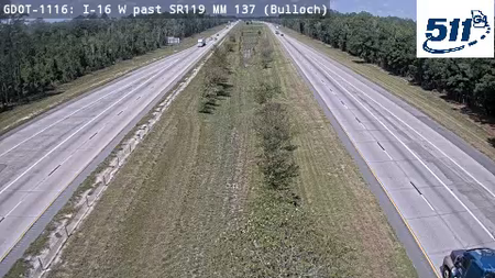 GDOT-1116: I-16 W past SR119 MM 136.3 (Bulloch)