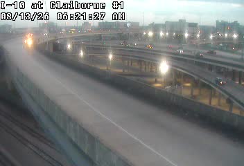I-10 at US 90 Claiborne Overpass