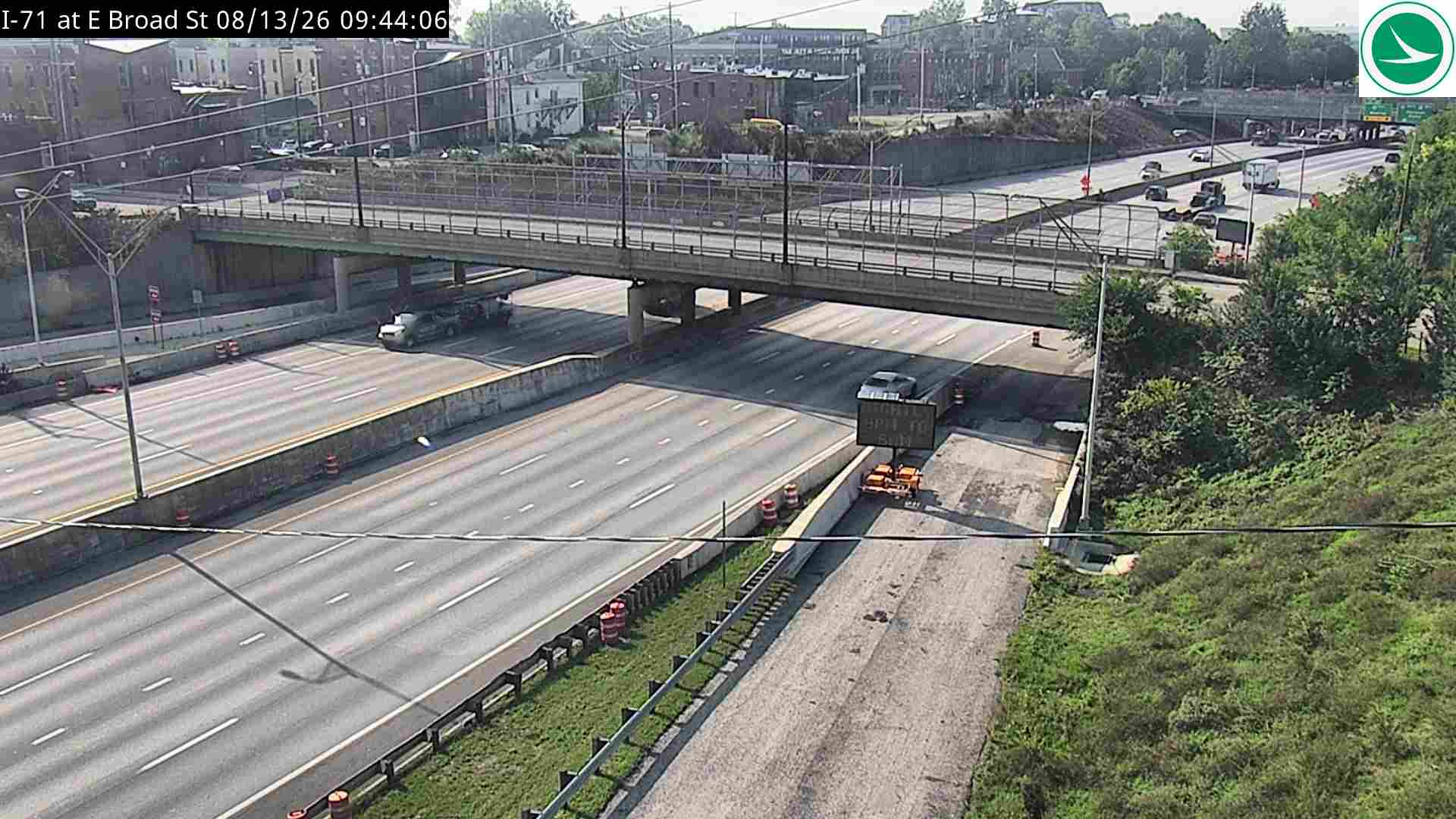 I-71 at E Broad St