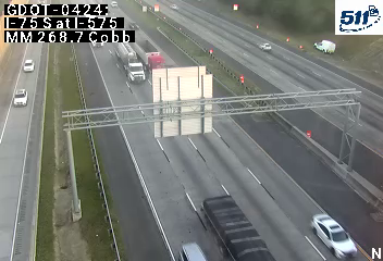 GDOT-0424: I-75 S at I-575 MM 268.7 (Cobb)