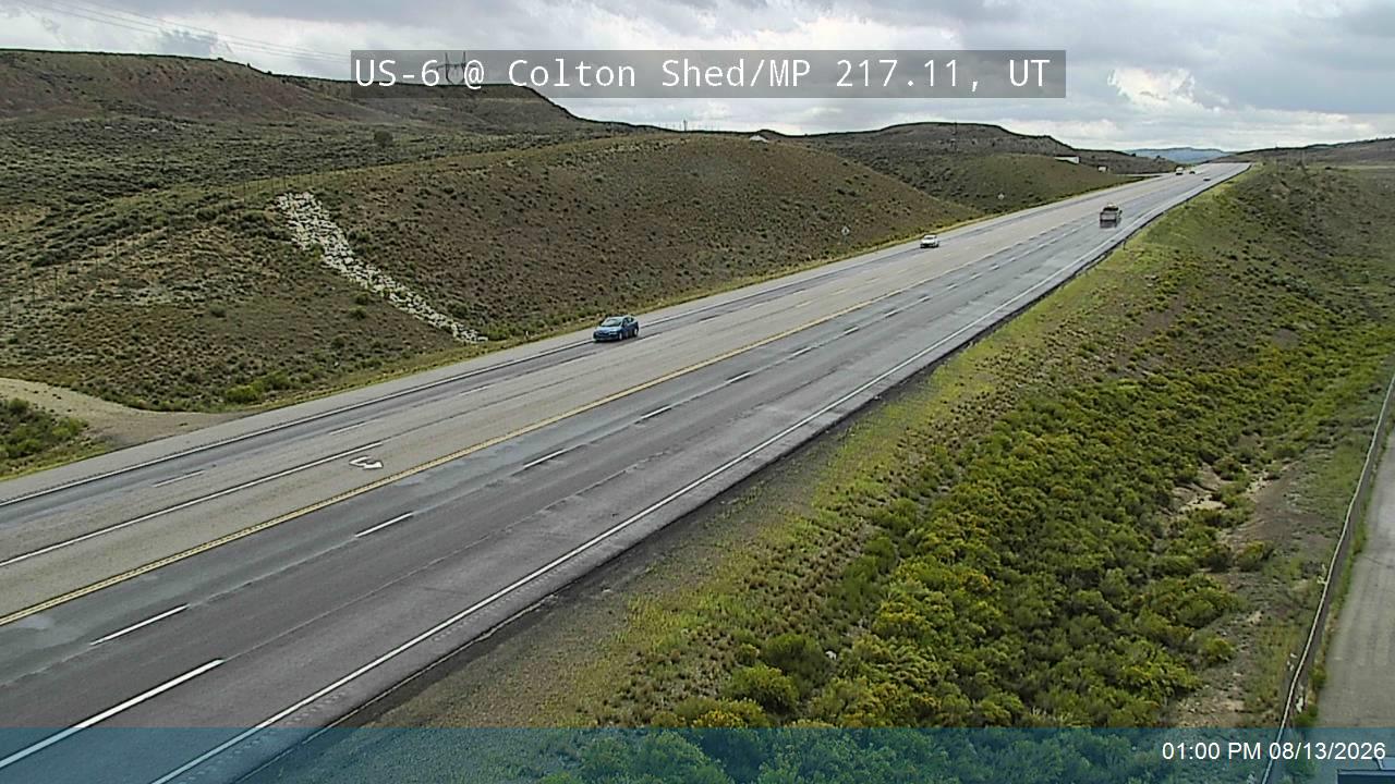 US-6 @ Colton Shed / MP 217.11, UT