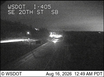 I-405 at MP 11.9: SE 20th St, SB