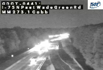 GDOT-0441: I-75 N past WadeGreenRd MM 273.1 (Cobb)