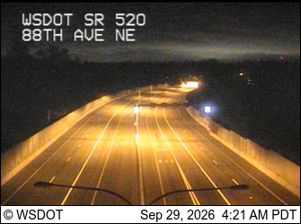 SR 520 at MP 4.9: 88th Ave NE