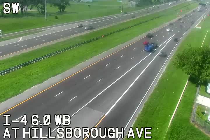 I-4 WB at Hillsborough Ave