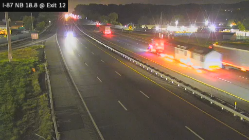 I-87 MP 018.80 NB at Interchange 12 (West Nyack)