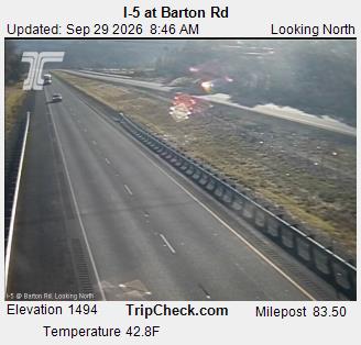 I-5 at Barton Rd