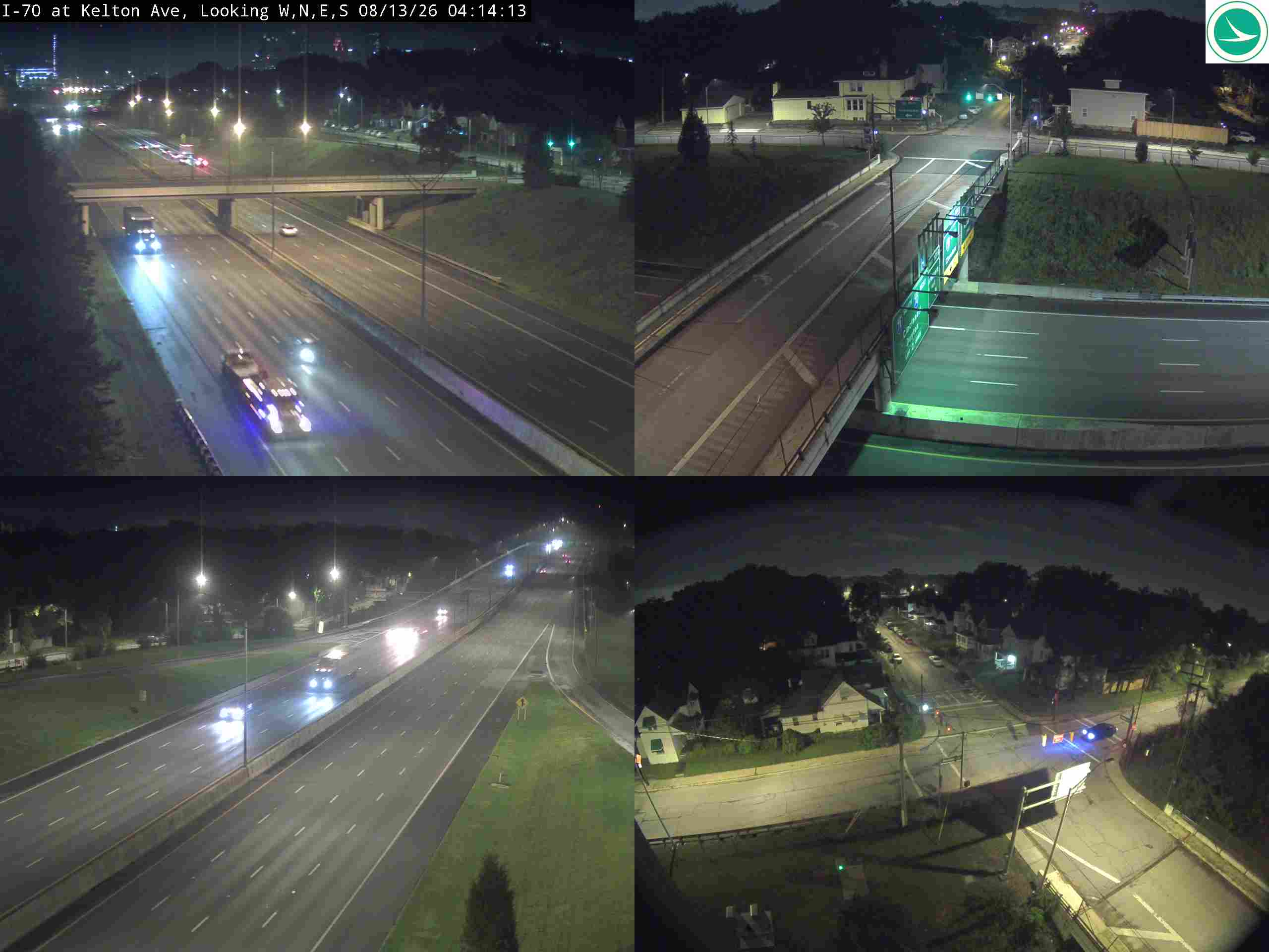 I-70 at Kelton Ave
