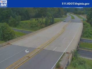 US-58 / WB / Irisburg Rd (VA-650) SE of Martinsville