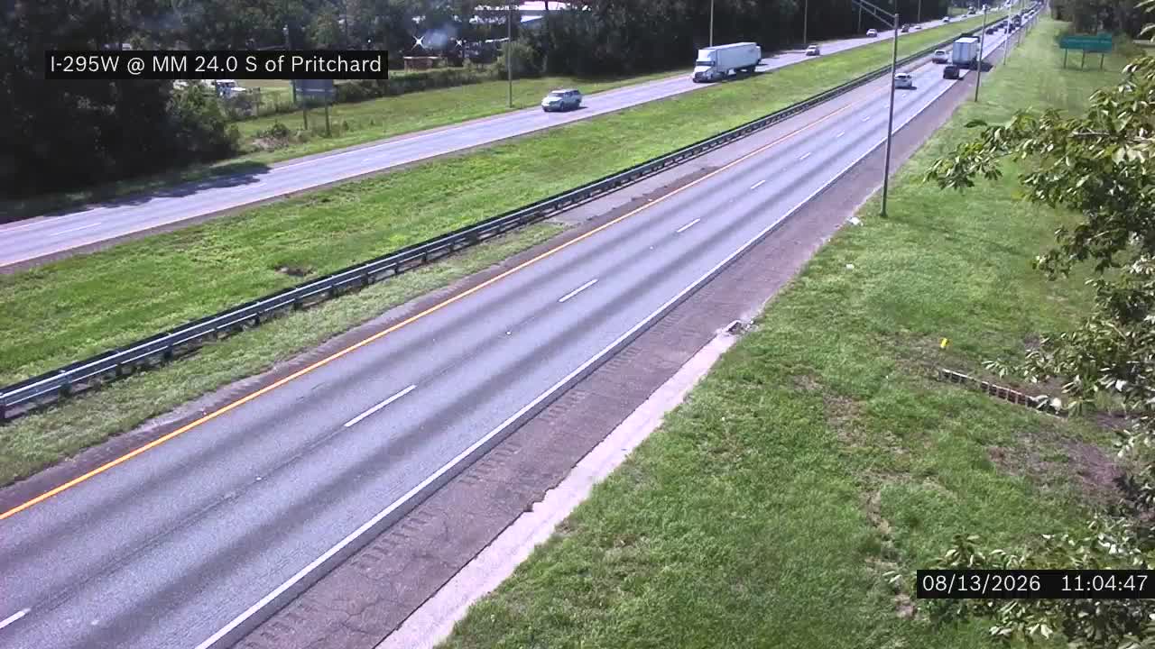 I-295 W at Pritchard Rd