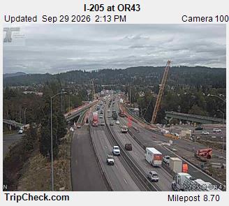 I-205 at OR43