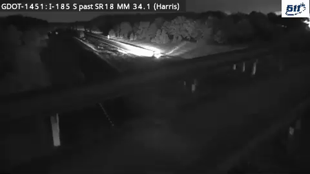 GDOT-1451: I-185 S past SR18 MM 34.1 (Harris)