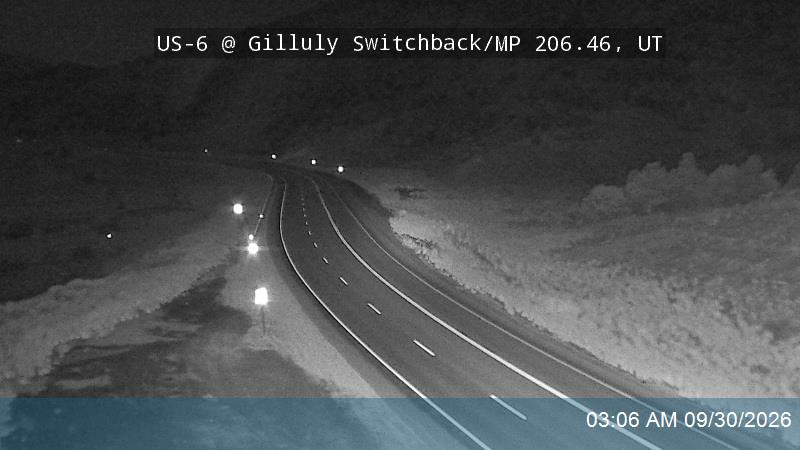US-6 @ Gilluly Switchback / MP 206.46, UT