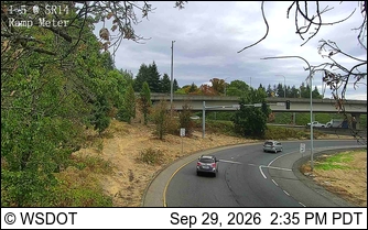 I-5 at MP 0.44: SR 14 / Washington Way Ramp Meter
