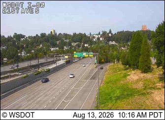 I-90 at MP 3.4: 21st Ave S