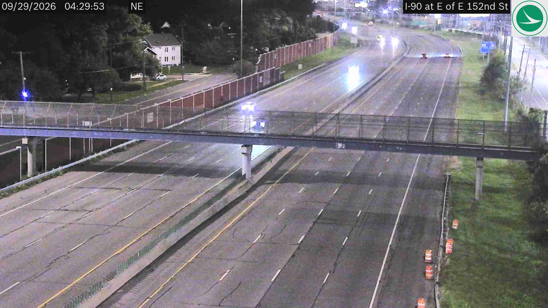 I-90 E of E 152nd St