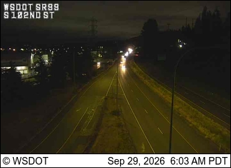 SR 99 at MP 23.7: S 102nd St