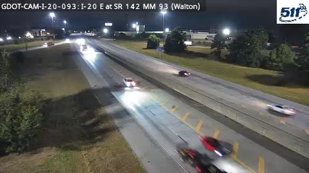 GDOT-1151: I-20 E at SR142 MM 93 (Newton)