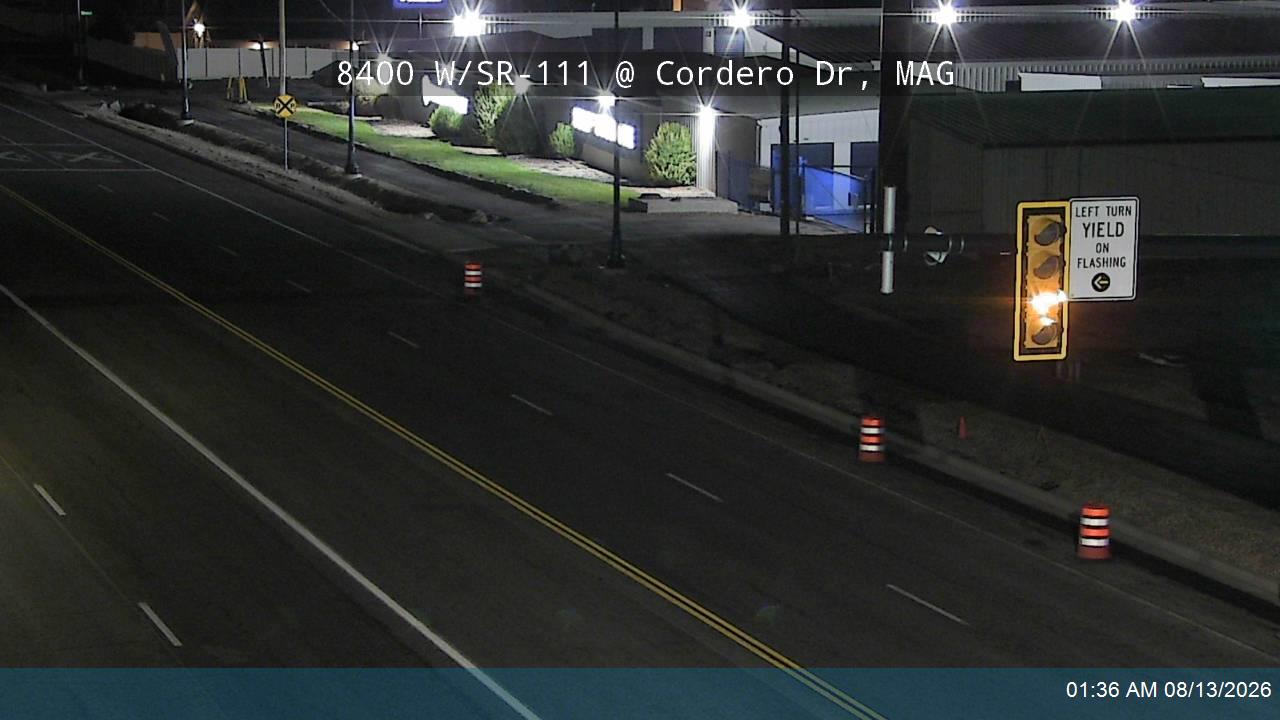 8400 W / Bacchus Hwy / SR-111 @ Cordero Dr, MAG