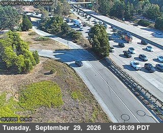 CA-280 - TVB81 -- I-280 : SNEATH LN NB LOOP ONRAMP