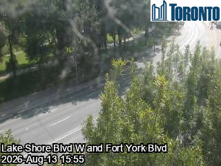 Lake Shore Boulevard near Fort York Boulevard