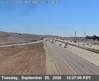 US-101 - TVC64 -- US-101 : AT COYOTE CREEK GOLF DR - North