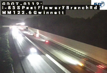 GDOT-0112: I-85 S past FloweryBranchRd MM 122.5 (Gwinnett)