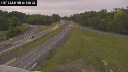 I-87 MP 113.90 NB at Interchange 21 (Catskill)