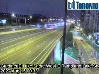 Lake Shore Boulevard west of Palace Pier