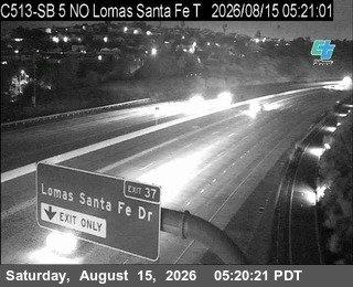 (C513) I-5 : SB North of Lomas Santa Fe T