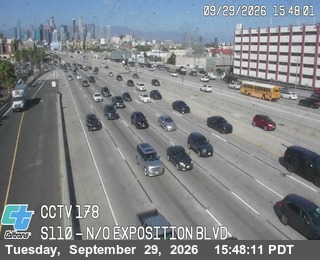 I-110 - I-110 : (178) Exposition Blvd - South