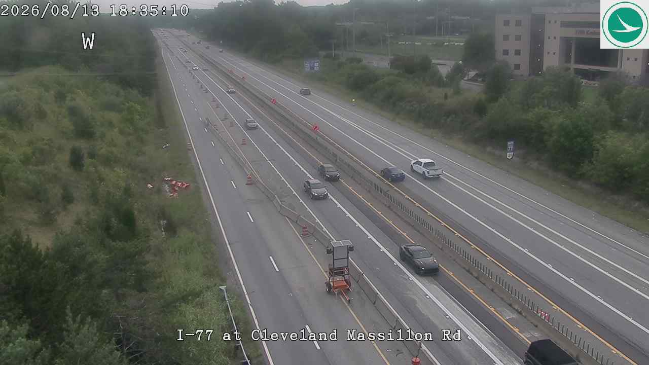 I-77 at N Cleveland Massillon Rd