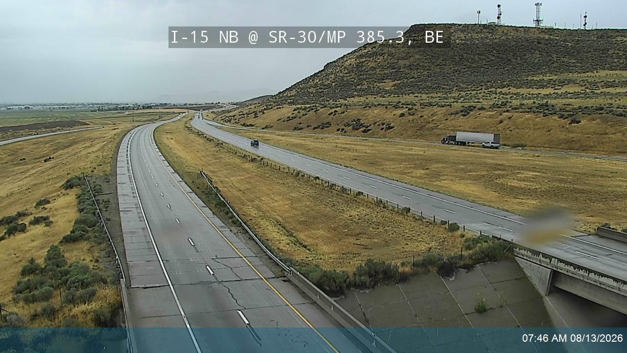 I-15 NB @ SR-30 / MP 385.3, BE