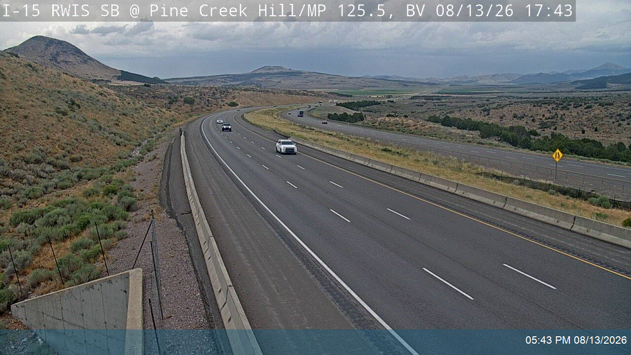 I-15 RWIS SB @ Pine Creek Hill / MP 125.5, BV                                                       
