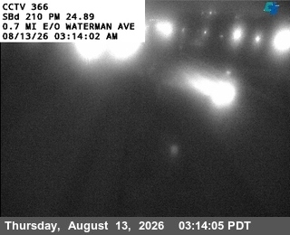 I-210: (366) East of Waterman Avenue