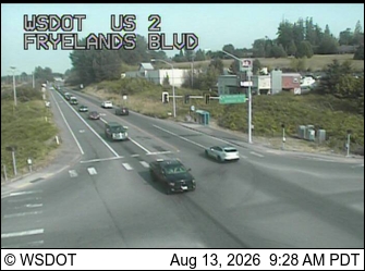 US 2 at MP 12.9: Fryelands Blvd / Roosevelt Rd SE