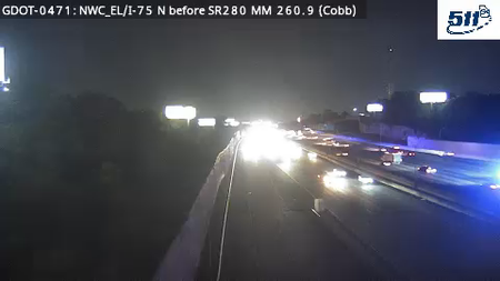 GDOT-0471: I-75 N before SR280 MM 260.9 (Cobb)
