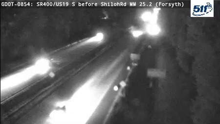 GDOT-0854: SR400/US19 S before McFarlandPkwy MM 25.2 (Forsyth)