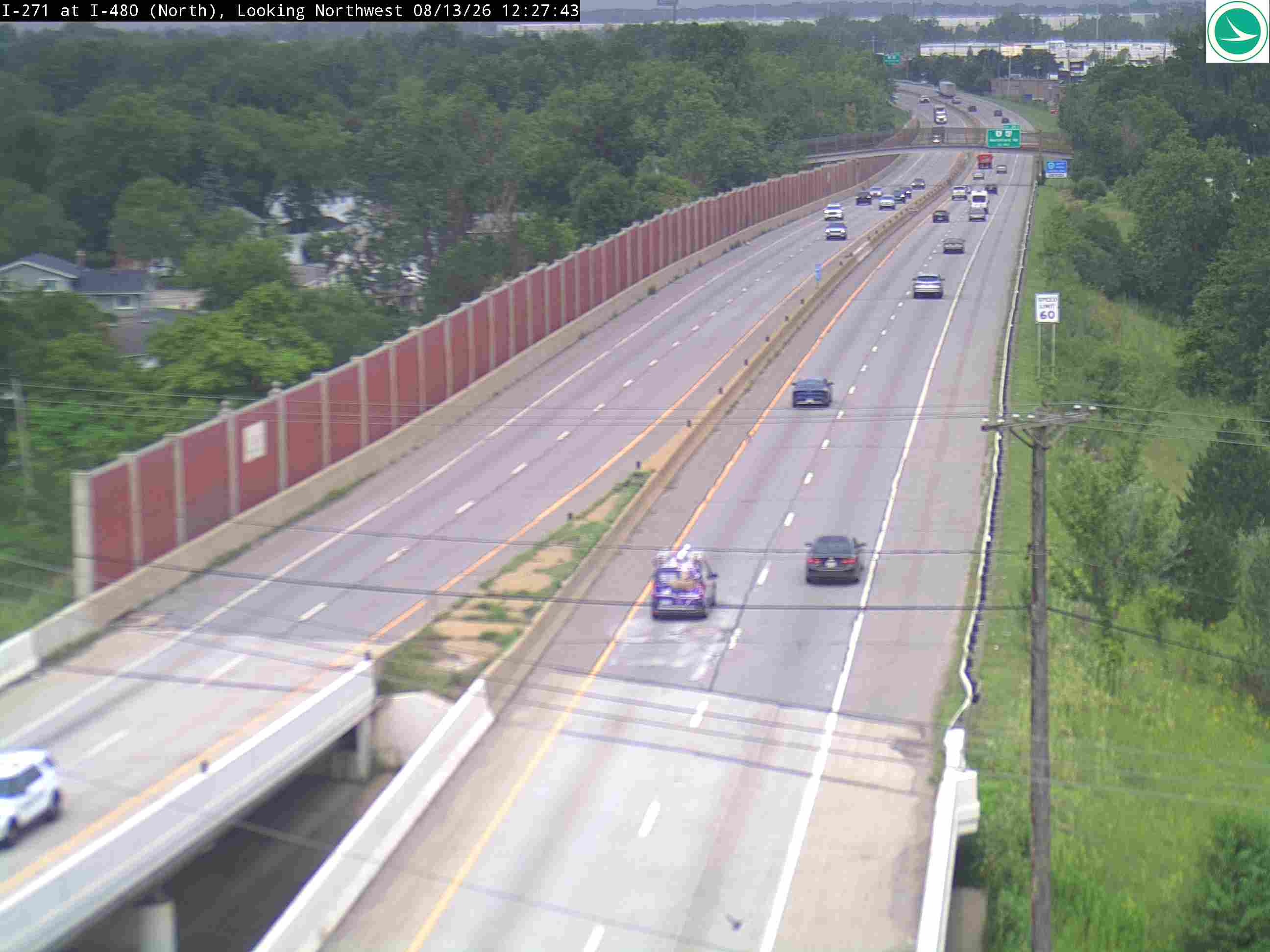 I-271 at I-480 (North)