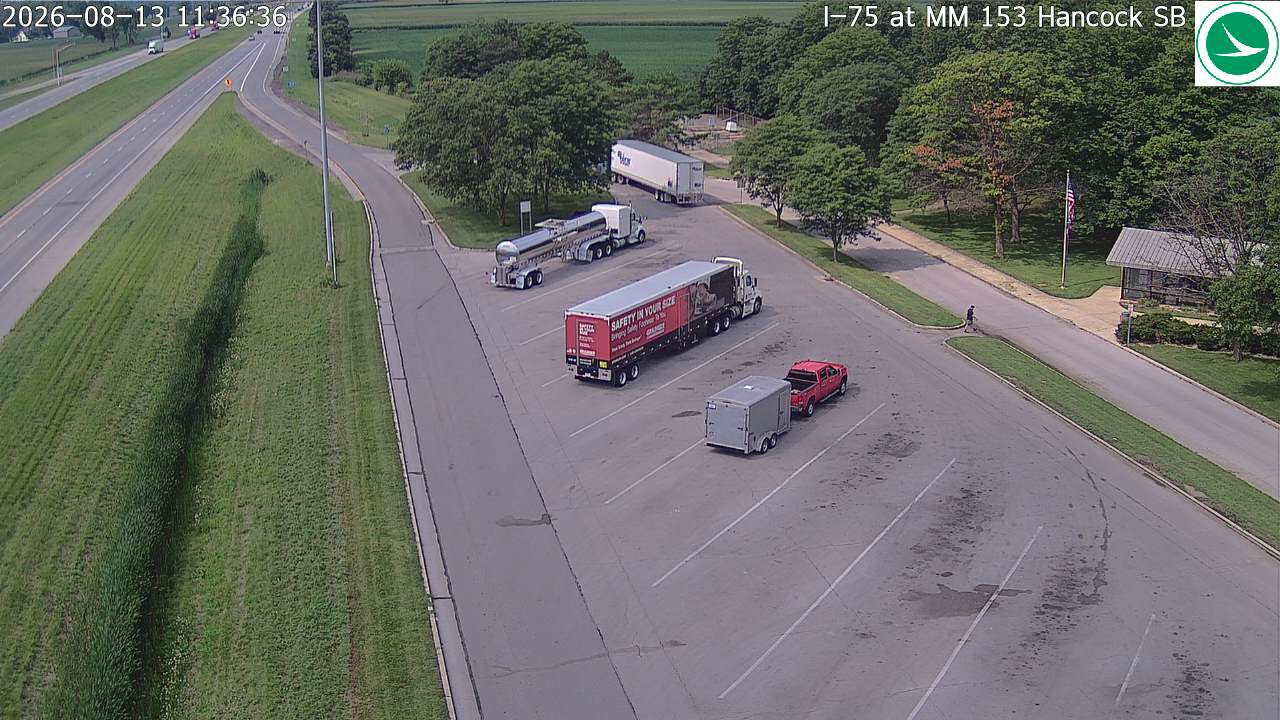 I-75 SB Hancock county rest area