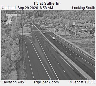 I-5 at Sutherlin