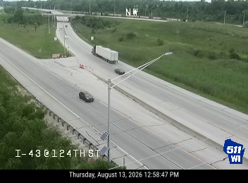 I-43  - I-43 at 124th St
