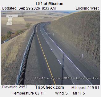 I-84 at Mission