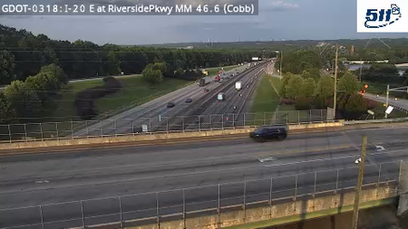 GDOT-0318: I-20 E at RiversidePkwy MM 46.6 (Cobb)