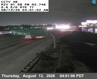 SR-91 : (48) 0.6 Miles East of SR-71 